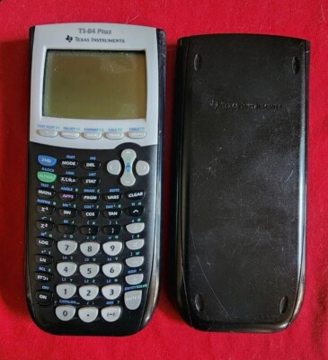 Texas Instruments TI-84 Plus Graphing Calculator W/Cover