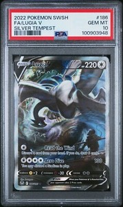 Lugia V 2022 Sword & Shield: Silver Tempest #186/195 Holo (Alternate