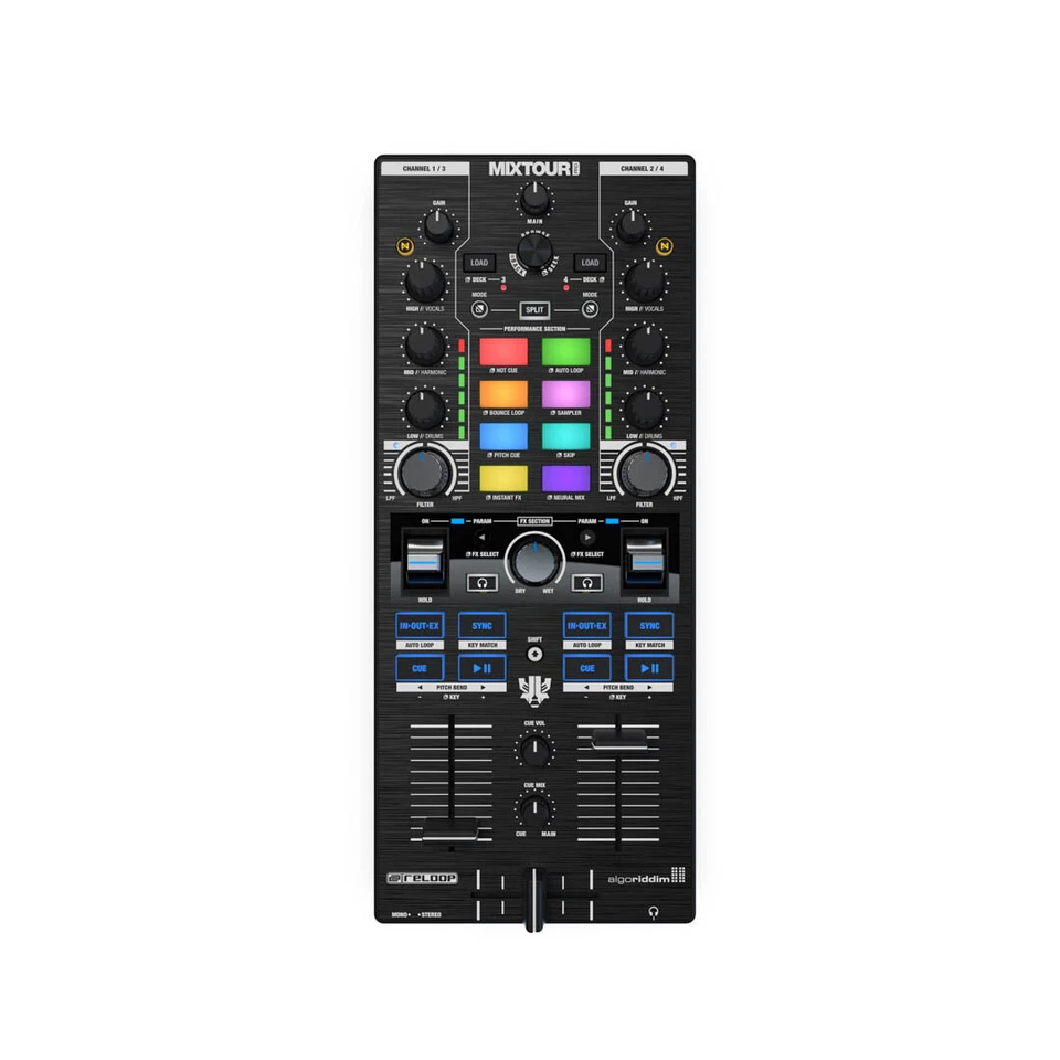 Reloop Mixtour Pro All-In-One Four-Deck DJ Controller With Audio Interface - Image 2 of 4