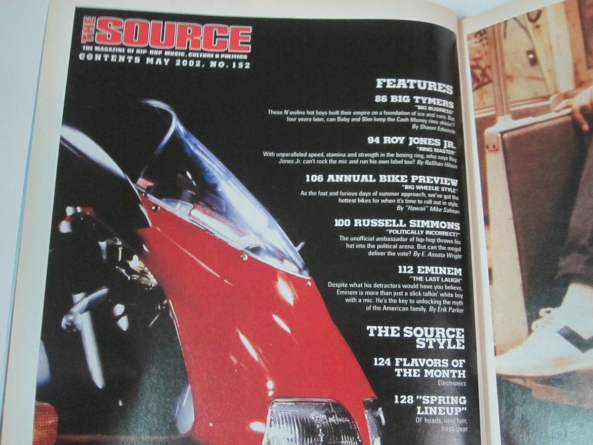 The Source Magazine (Eminem Cover) May 2002 Issue No. 152 | eBay