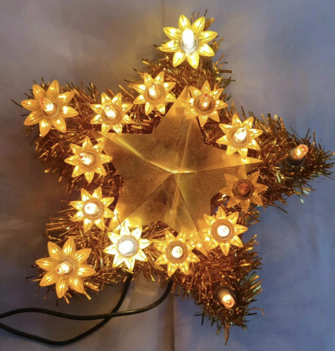 Light up tree sale star