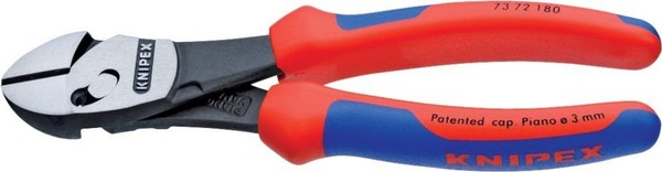 Kraft-Seitenschneider Poliert Mit 2-Komponenten-Griffen 180Mm Knipex-image
