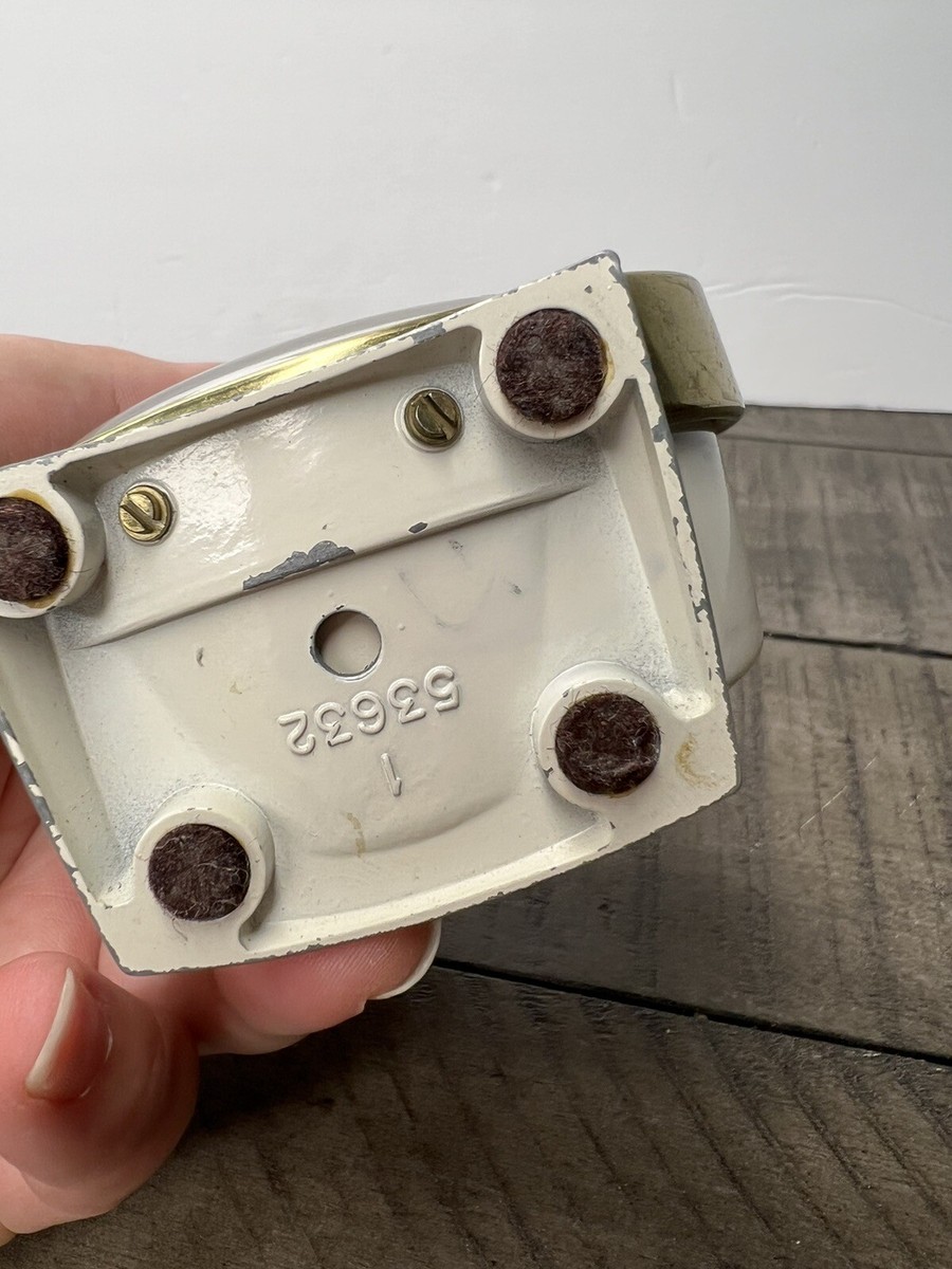 VTG WESTCLOX BABY BEN WIND UP METAL CASE ALARM CLOCK MODEL