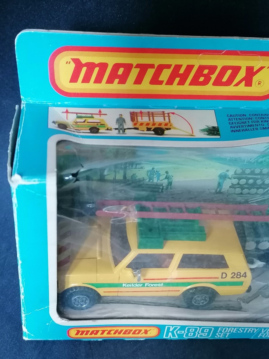 1981 Matchbox SuperKings Mint! Forestry Set K89 Range Rover Lesney