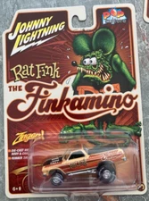 2025 JOHNNY LIGHTNING 1965 CHEVROLET EL CAMINO RAT FINK ZINGER JLSP411 Rat Fink