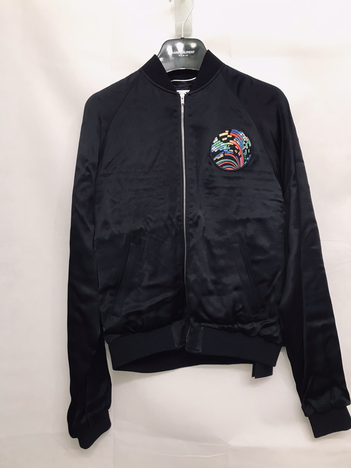 Saint Laurent Ss17 Giacca di raso Sweet Dreams