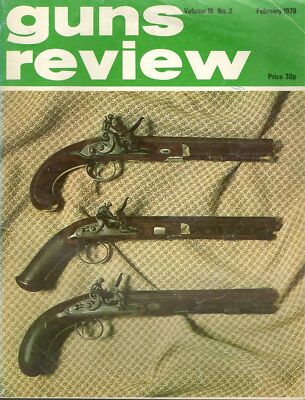 1978 February Guns Review Magazine 7.65mm Mauser Cartridge BSA Underlever Rifle