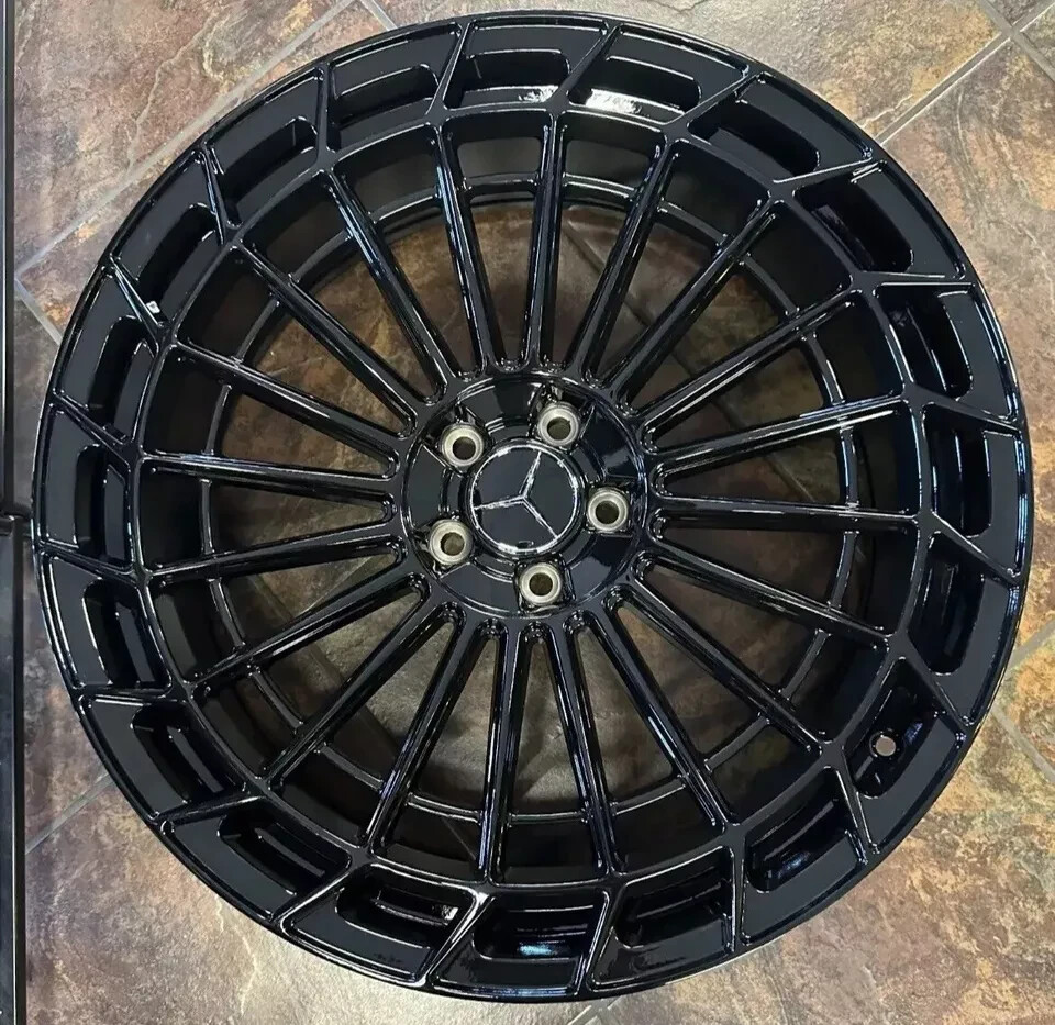 20'' inch Wheels fit Mercedes S550 Bentley S63 Gloss Black with Tires GLC CL63