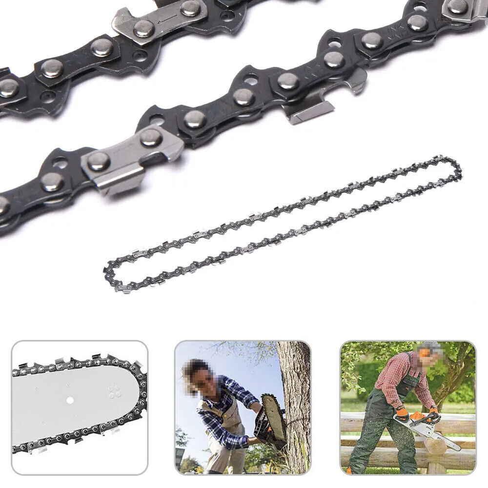 3PCS Semi Chisel Chainsaw Chain Blade 10