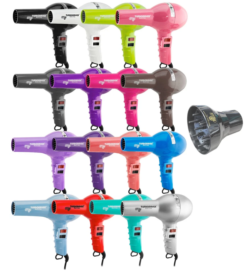 ETI HAIRDRYER ETI Turbodryer 2000 Professional Salon Hairdryer, Powerful Turbo 2000