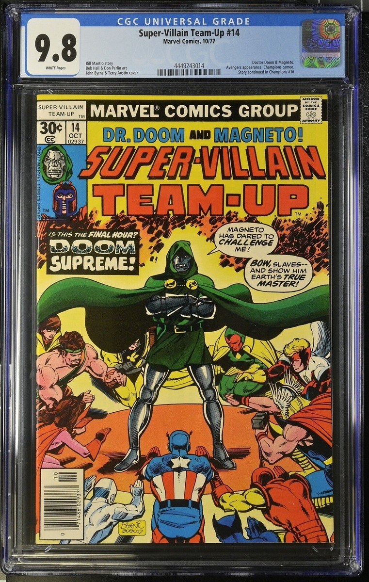 COMICS NEWS vol.4 、14 Super-Villain Team-Up #14 CGC 9.8 • Dr. Doom & Magneto