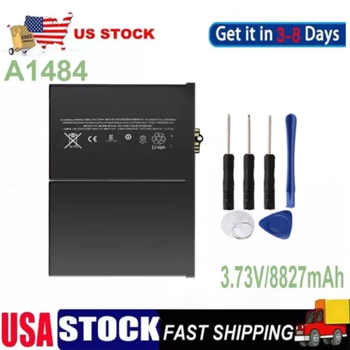 Li-ion Battery For iPad 7th 8th 10.2" A2232 A2200 A2198 A2270 - A1484+Tools
