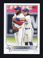 2022 Topps Series 2 #381 VLADIMIR GUERRERO JR. & BO BICHETTE CL Toronto Talent