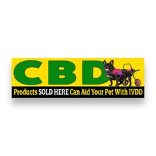CBD Products Sold Here Vinyl Banner with Optional Sizes Made in the USA 