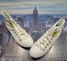 Converse Chuck Taylor All Star High Top Space Racer White Size 8.5 173184F New