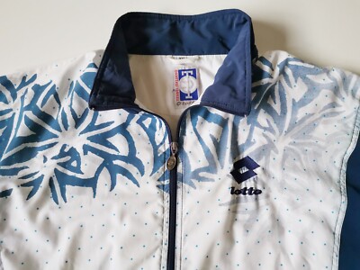 VINTAGE LOTTO TENNIS WINDBREAKER JACKET COAT BORIS BECKER VINTAGE LOTTO TENNIS WINDBREAKER JACKET COAT BORIS BECKER