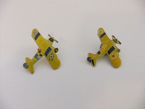 Doppeldecker Flugzeug Pins - Bild 2 von 12