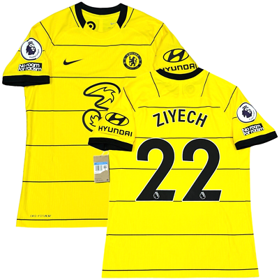 2021/22 Chelsea Authentic Away Jersey #22 Ziyech Medium Nike