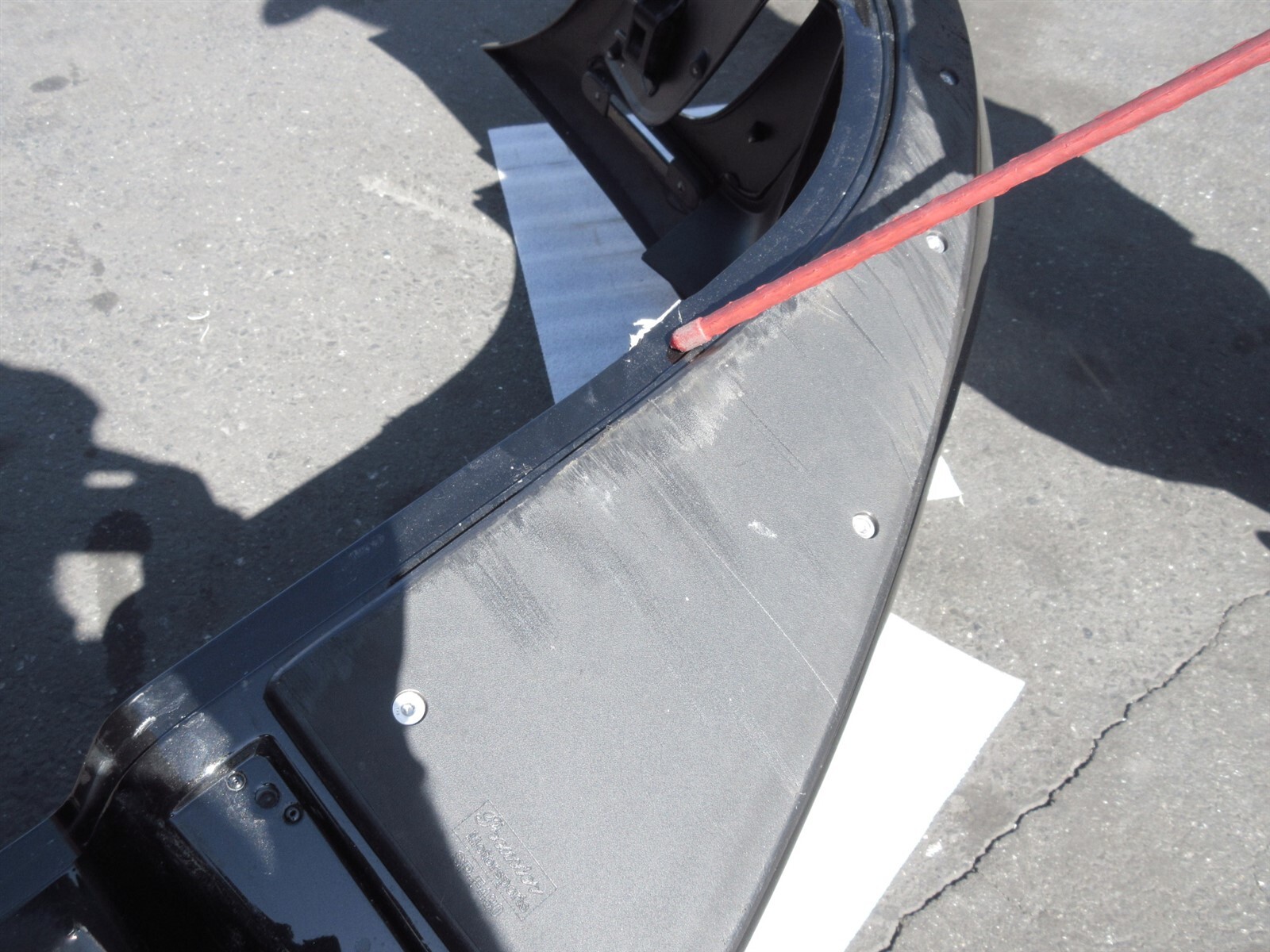 2008 Ferrari F430 Spider 83111210 Front Bumper Panel Lower Body Cover Assembly