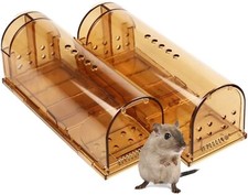 2 Pack Humane Mouse Trap LIVE Catch and Release No Kill Mouse Traps Pet Dog Safe