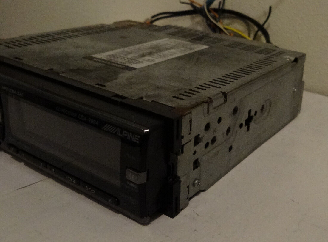 Alpine CDA-9884 CD Player In Dash Receiver for sale online | eBay