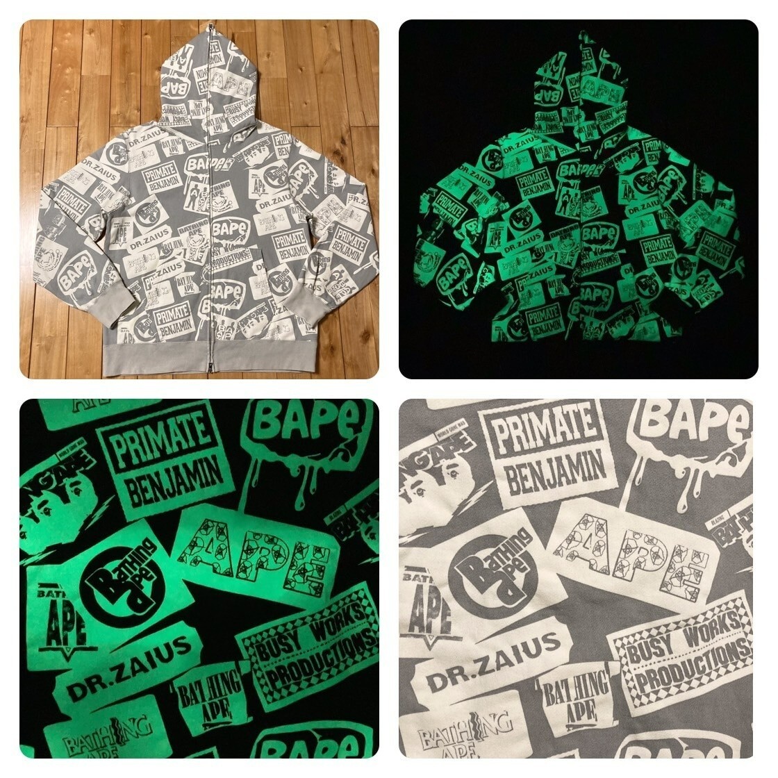 その他 BAPE ARCHIVES BY NIGO BAPE Mix logo full zip hoodie a bathing ape NIGO Size S | eBay