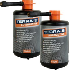 Terra-S Uszczelniacz do opon Premium VT 2x 600ml Butelka zastępcza Mercedes Ford Volvo