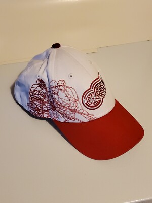 Detroit Redwings YOUTH Hat New Era 9Forty Adjustable Hook N Loop