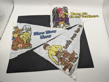 1970's H.R. Pufnstuf Kelloggs Cereal Pennants Sid Marty Kroft Orson Jimmy Winds
