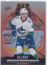 2022/23 ALLURE..ELIAS PETTERSSON..SUNRISE..CARD # 28..CANUCKS.FREE COMBINED SHIP