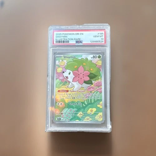The Pokémon Company Shaymin Sv10 Destined Rivals 185/182 IR Holo ENG PSA 10