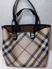 Burberry Tote Bag Nova Check Women's Handbag CNPANSIM1PAN