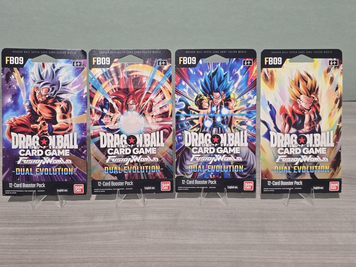 Dragon Ball Fusion World FB09 12 Card Sleeved Booster Pack Single