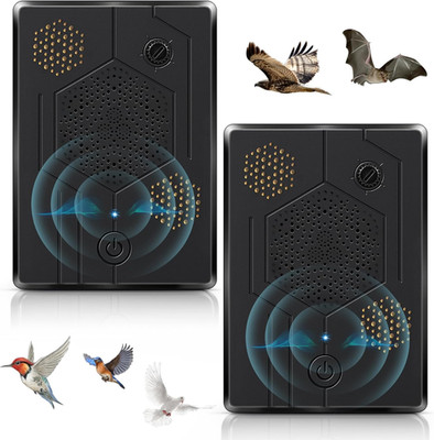 2026 Ultrasonic Bird Repellent Devices Woodpecker Repellent Outdoor for Attic Pi