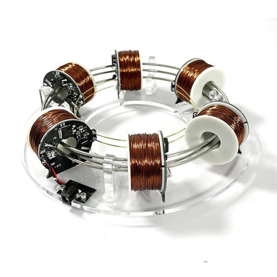 Nikolatoy High Tech Electromagnetic Coil Accelerator - Multifunctional Stem Toy
