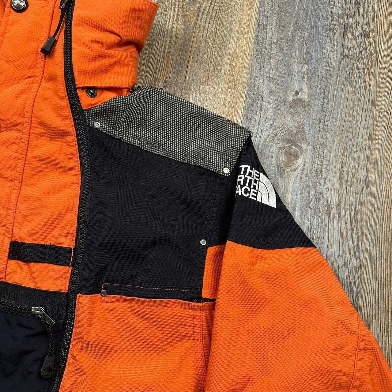 Vintage North Face Jacket Men Medium Rare Steep Tech Utility Scot Schmidt Orange image 5