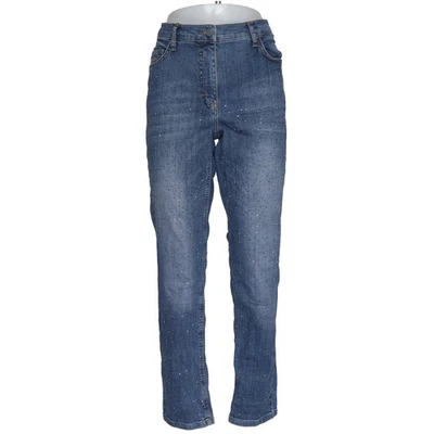 Betty Barclay, jean, taille : 42, bleu, coton/élasthanne, autres, denim #L1r - Photo 1/4