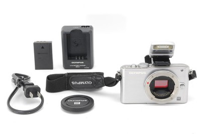 OLYMPUS PEN Lite E-PL3 Mirrorless Digital Camera 2,372 Clicks from JAPAN N MINT