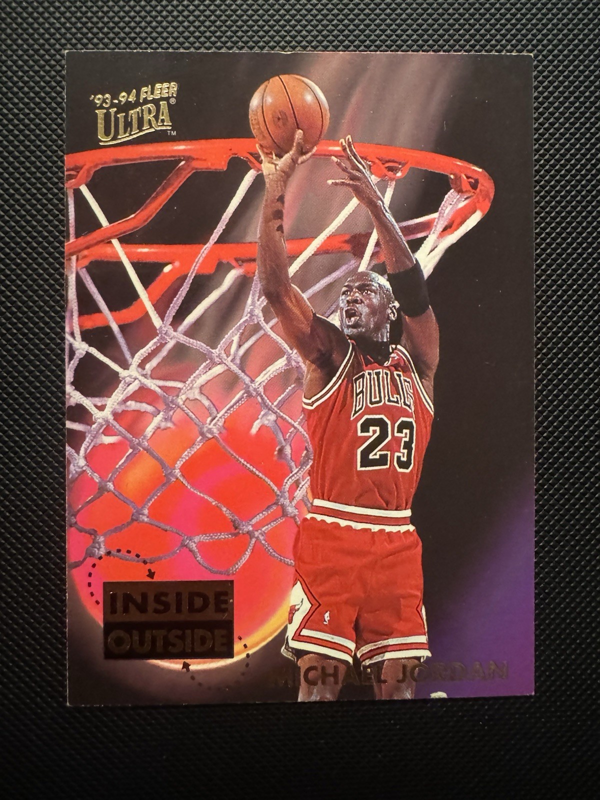 1993-94 Fleer Ultra - Inside Outside Michael Jordan #4