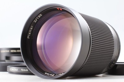 Near MINT ] Contax Carl Zeiss Planar T* 135mm f/ 2 AEG Lens C/Y