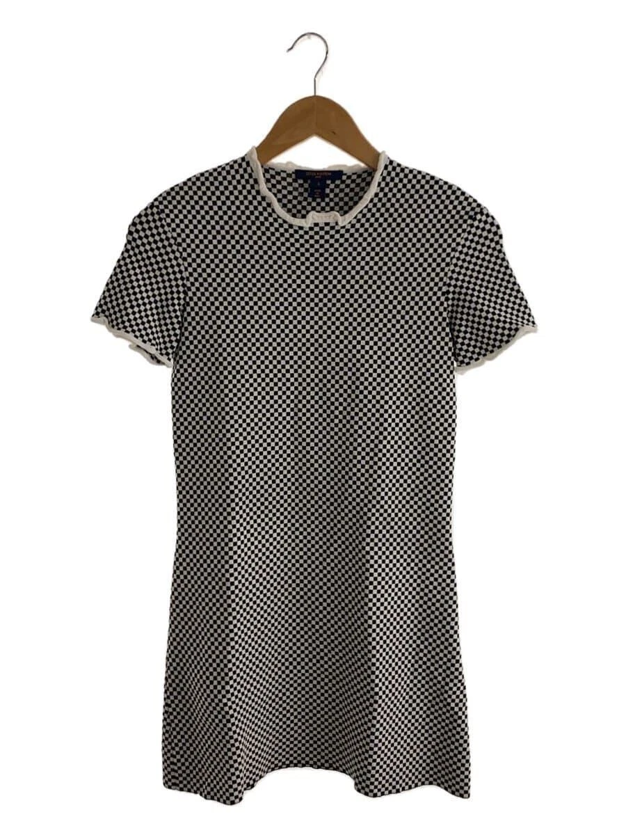 LOUIS VUITTON（LV） LOUIS VUITTON altro abito manica corta S rayon bianco check RW221A LK2