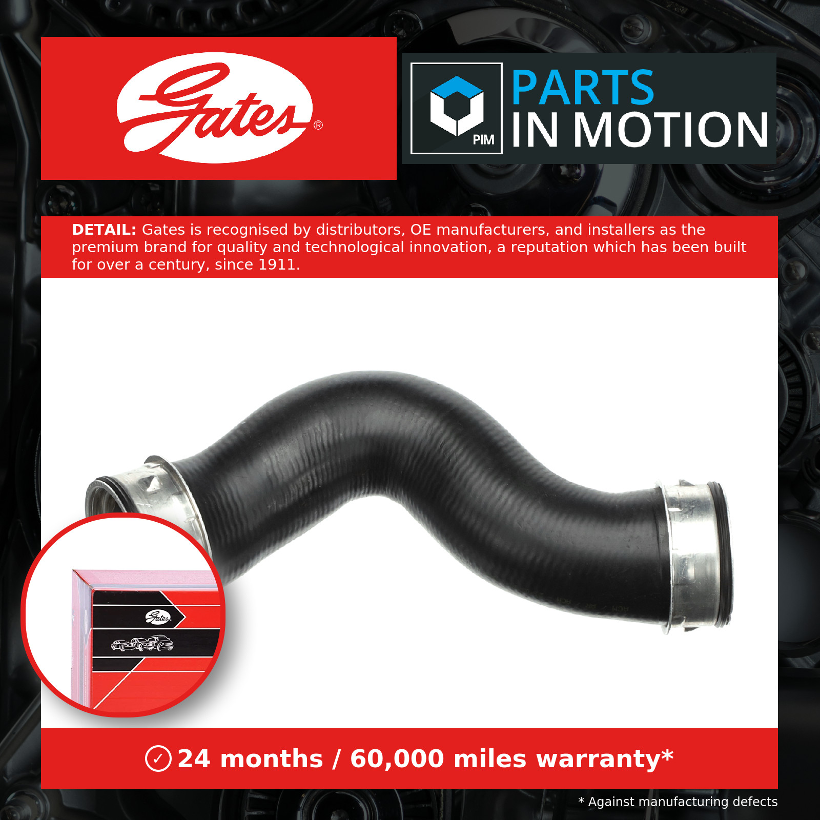 4x ✅Fits GATES-PRZEWODY 09-0040 AIR SUPPLY HOSE TURBO ⭐UK Seller⭐ - Image 14
