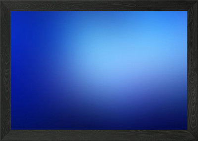 Blue Gradient Background Framed Wall Art Poster Canvas Print Picture