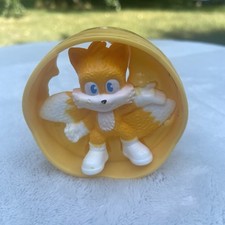 McDonald's 2025 Sonic 3 Happy Meal Toy, Tails Yellow Roller, Original Box