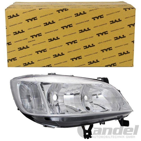 TYC Hauptscheinwerfer H7 Links Passend FüR Opel Zafira A GroßRaum 1.6 - 2.2 DTI-image