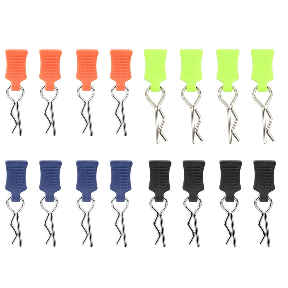 Body Shell Clip Pin Fixing Bracket Set Accessory Part for 1/8 1/10 1/12 RC Car - Image 4 of 4