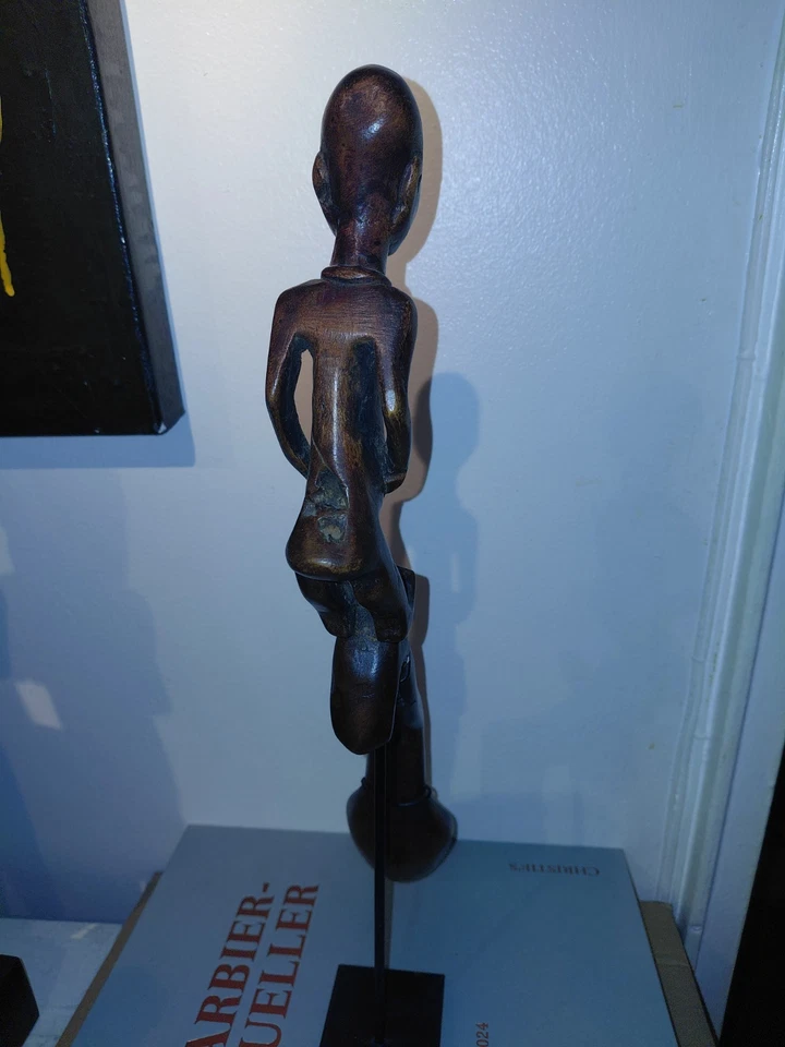 非洲刚果雕刻女性纪念勺 ex:博物馆 — 第 2/4 张图片