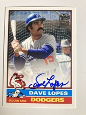 2013 Topps Archives - Fan Favorites Autographs Davey Lopes #FFA-DL (AU)