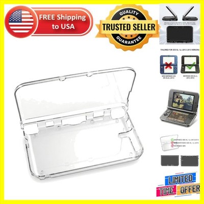 Custom Transparent Hard Case for Nintendo 3DS XL/LL - Full Access & Protection