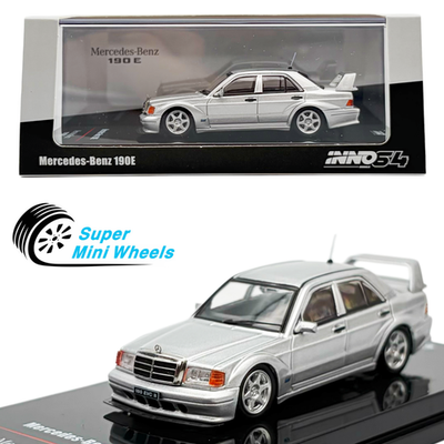 INNO64 1:64 Mercedes-Benz 190E Silver | eBay